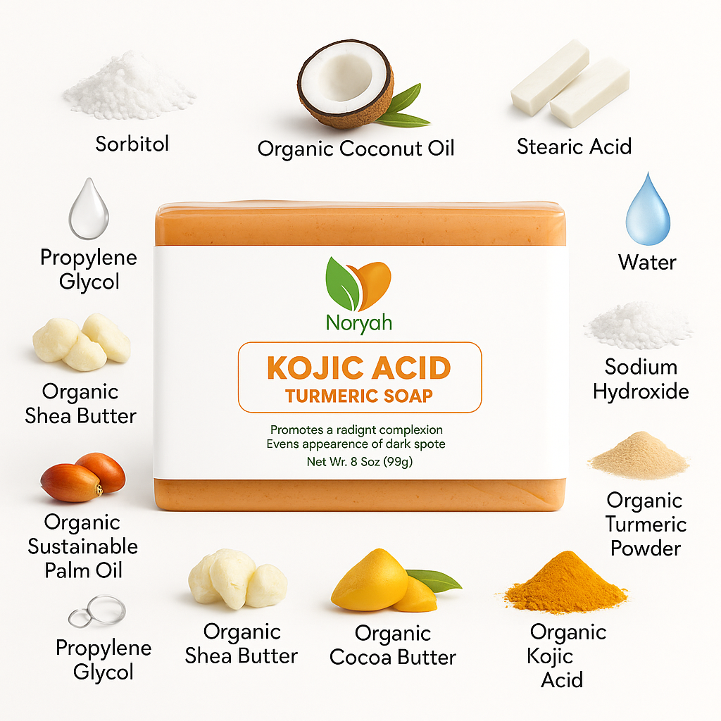 Kojic Acid & Turmeric Soap
