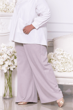 nude palazzo pants (seluar muslimah paling selesa)(plus size palazzo pants)(2xl, 3xl,4xl)